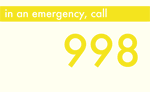 emergency 998 - yellow pages